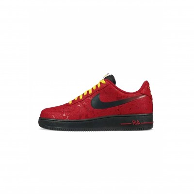 NIKE AIR FORCE 1 LOW RED PAISLEY 488298-617